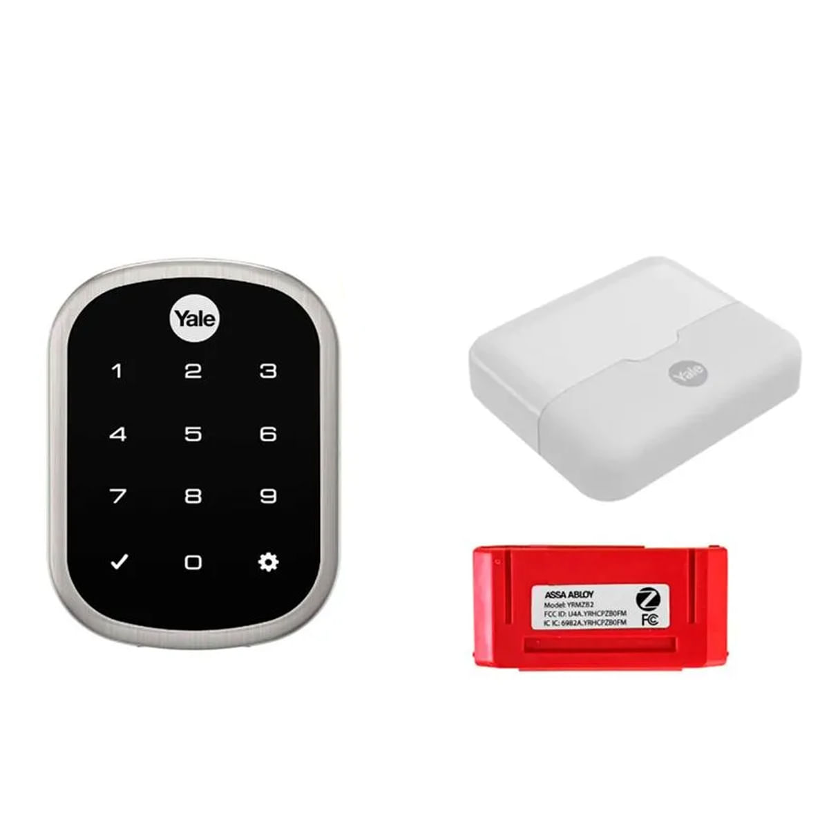 Combo Fechadura Digital Yrd 256 Rl Trinco Rolete Yale 60848_0.jpg